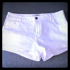 White Shorts